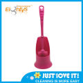 plastic toilet brush with holder, household brush, brush for toilet